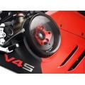 Rizoma Clear Wet Clutch Cover kit - OILQUARIUM for the Ducati Panigale / Streetfighter / Multistrada / Diavel V4 Rizoma Clear Wet Clutch Cover kit - OILQUARIUM for the Ducati Panigale / Streetfighter / Multistrada / Diavel V4
